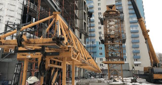 Демонтаж башенного крана в Донецке - услуги по демонтажу от Сварной-Днк от 1578 руб.
